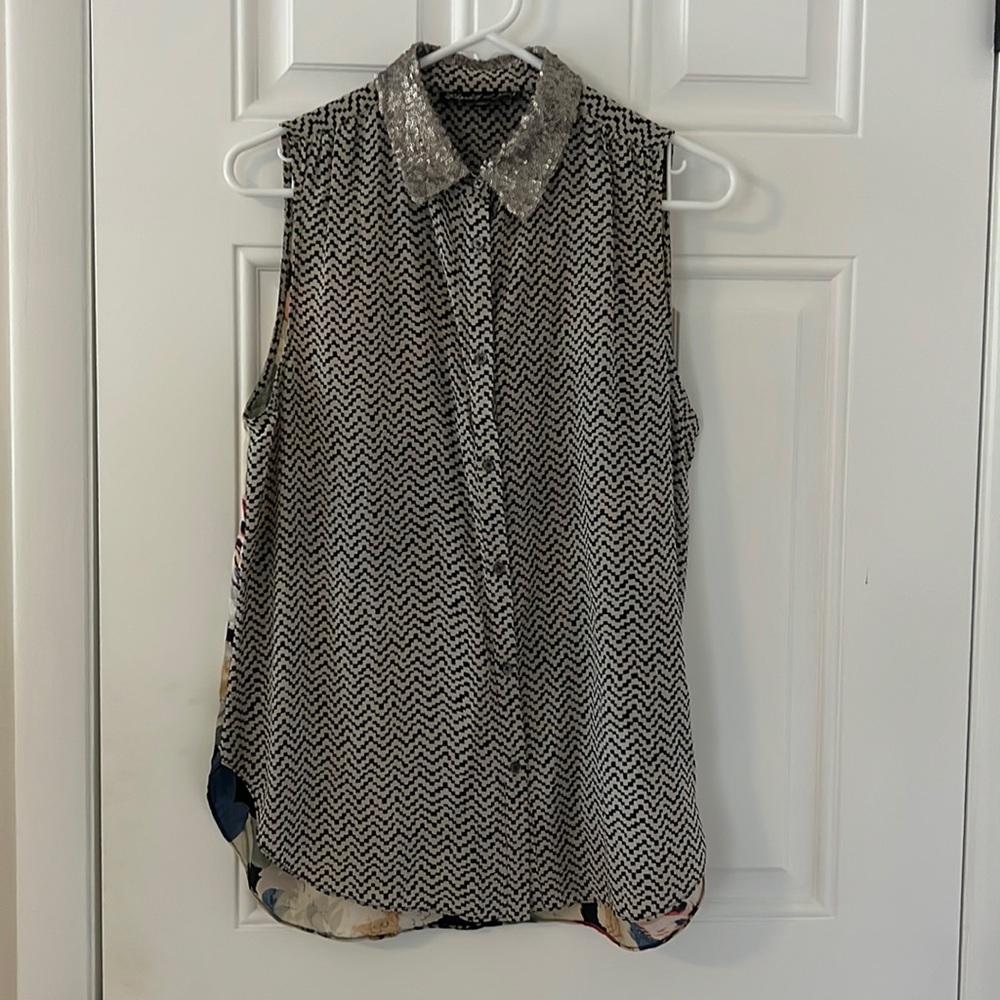 Elizabeth and James sleeveless shirt